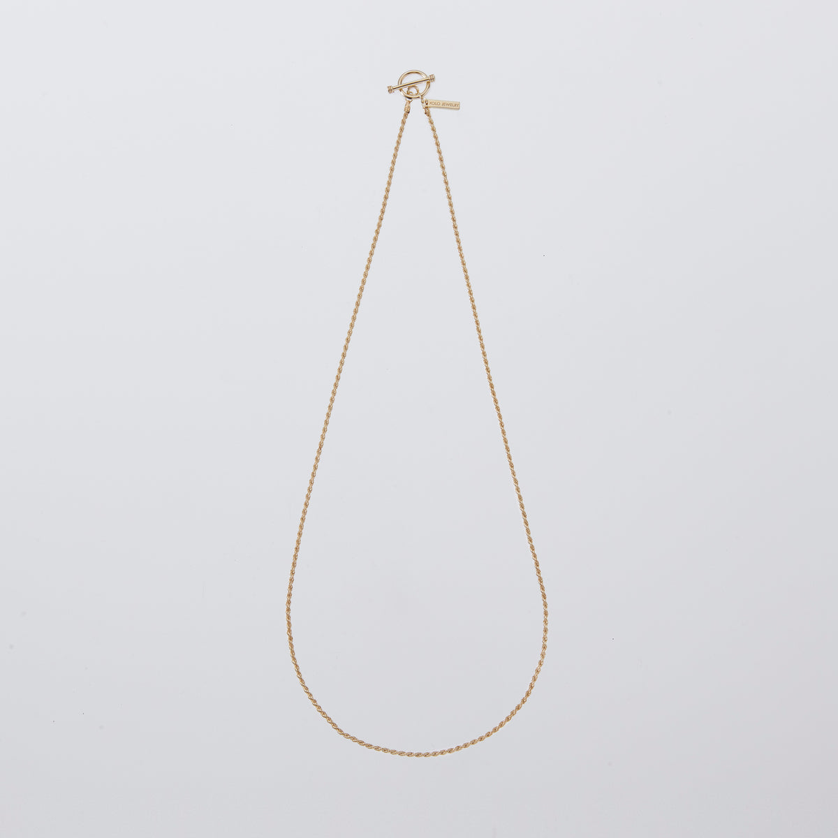 French Rope Link Necklace – XOLO JEWELRY