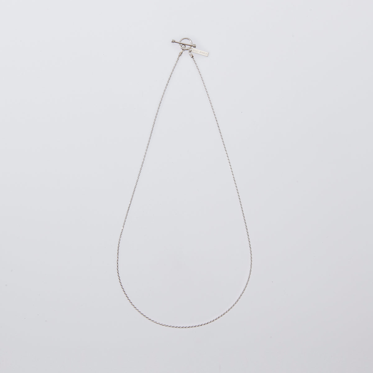 Tiny French Rope Link Necklace – XOLO JEWELRY