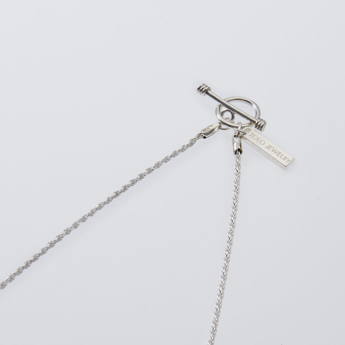 Tiny French Rope Link Necklace – XOLO JEWELRY