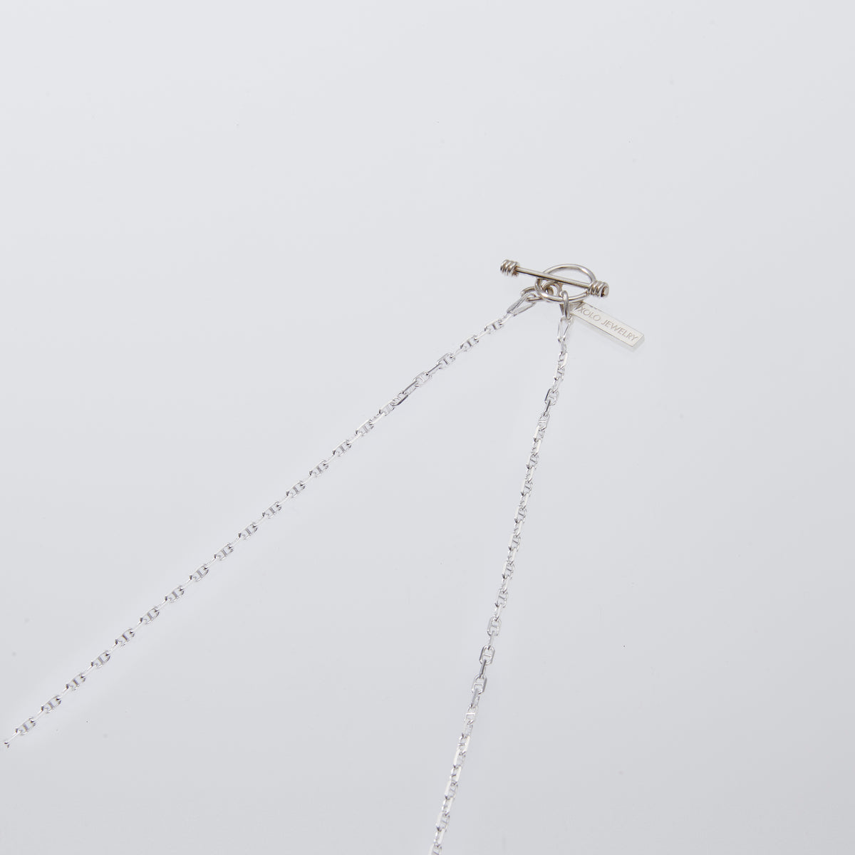 Tiny Solid Anchor Link Necklace – XOLO JEWELRY