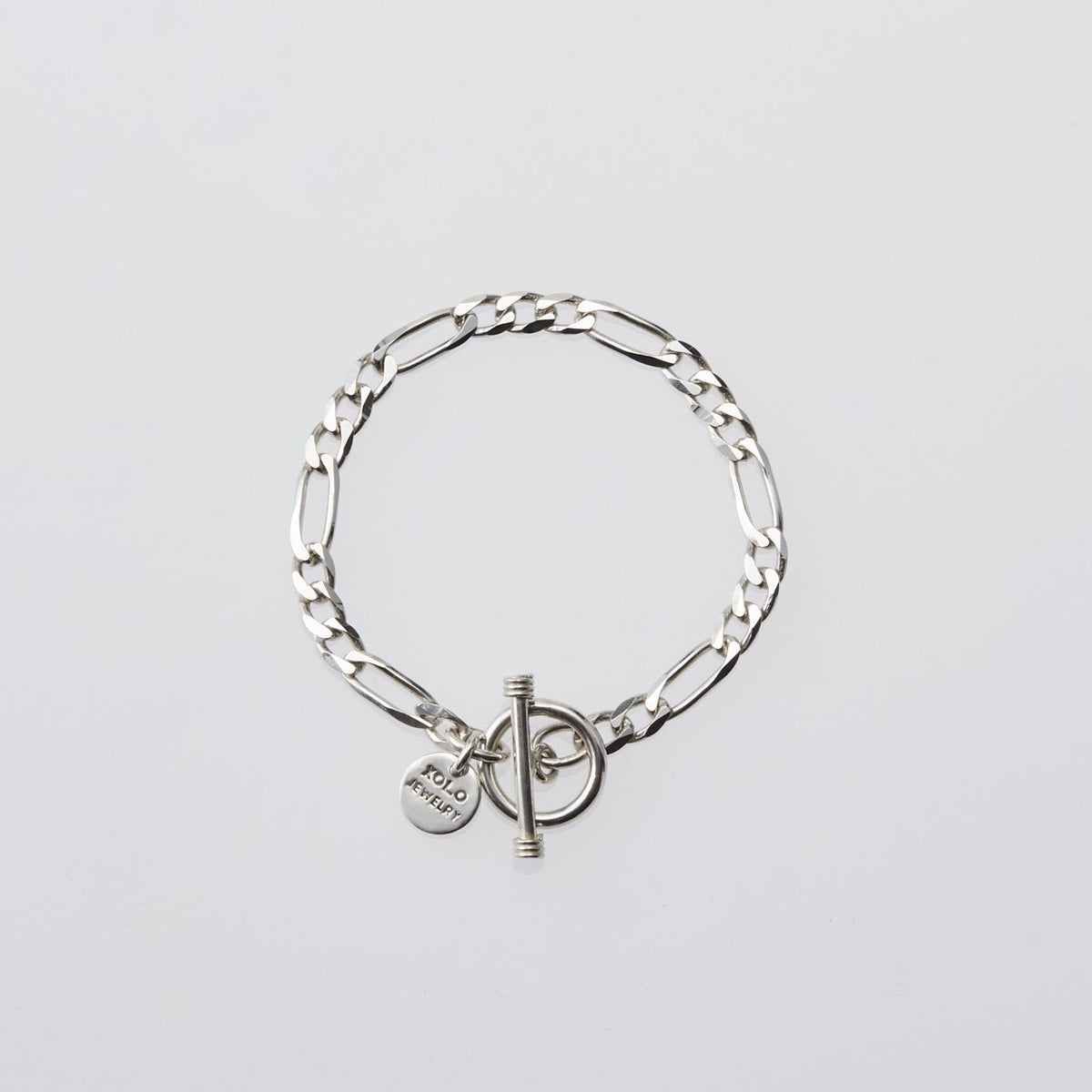 xolo jewelry Claw Link Bracelet 6mm 19cm-