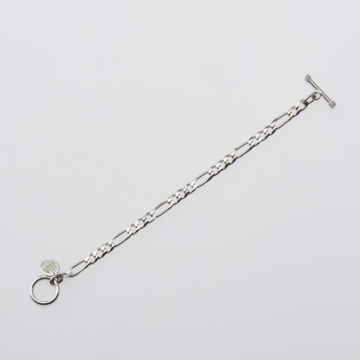 Figaro Link Bracelet 6mm – XOLO JEWELRY