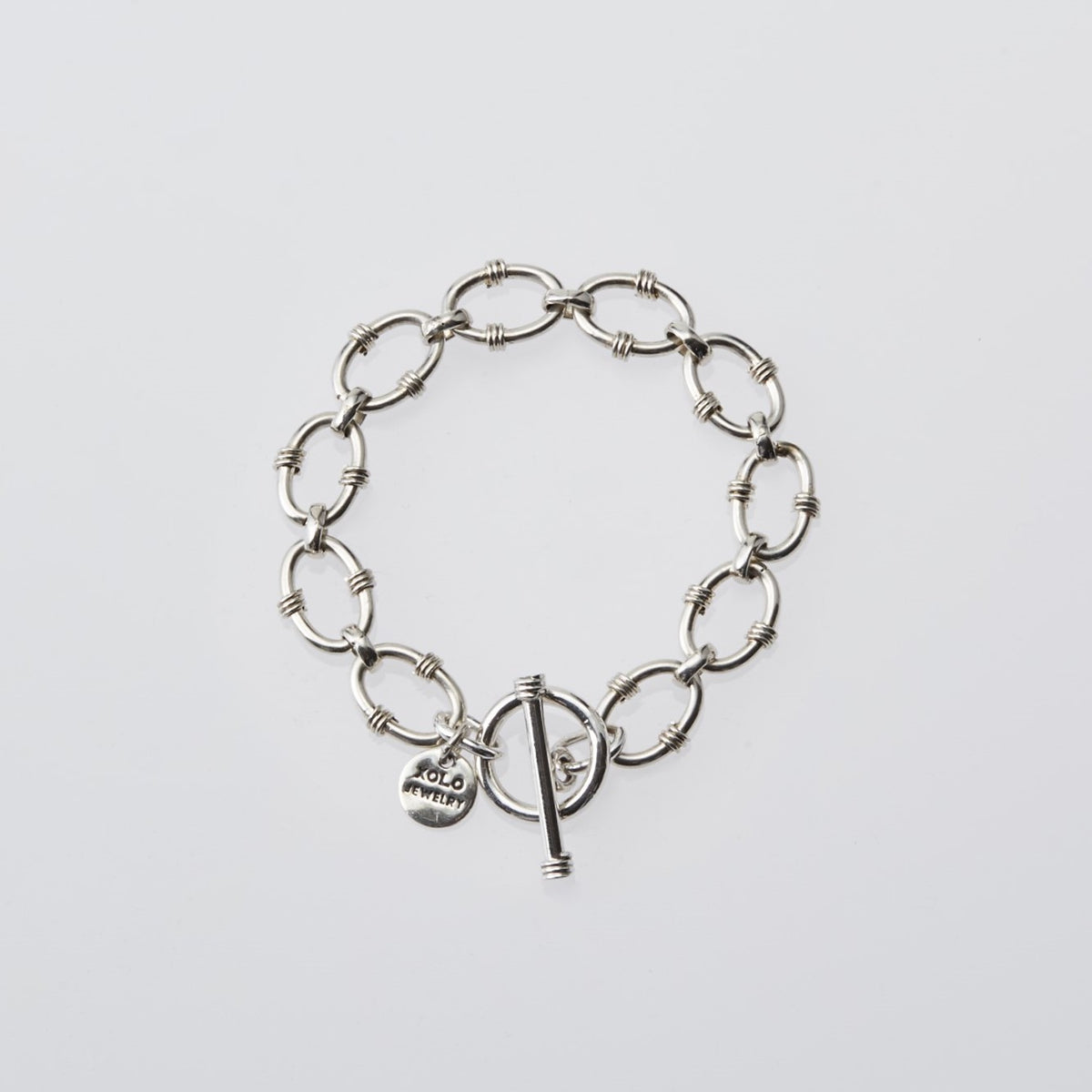 Tuba Link Bracelet 12mm – XOLO JEWELRY Tuba Link Bracelet 12mm – XOLO JEWELRY