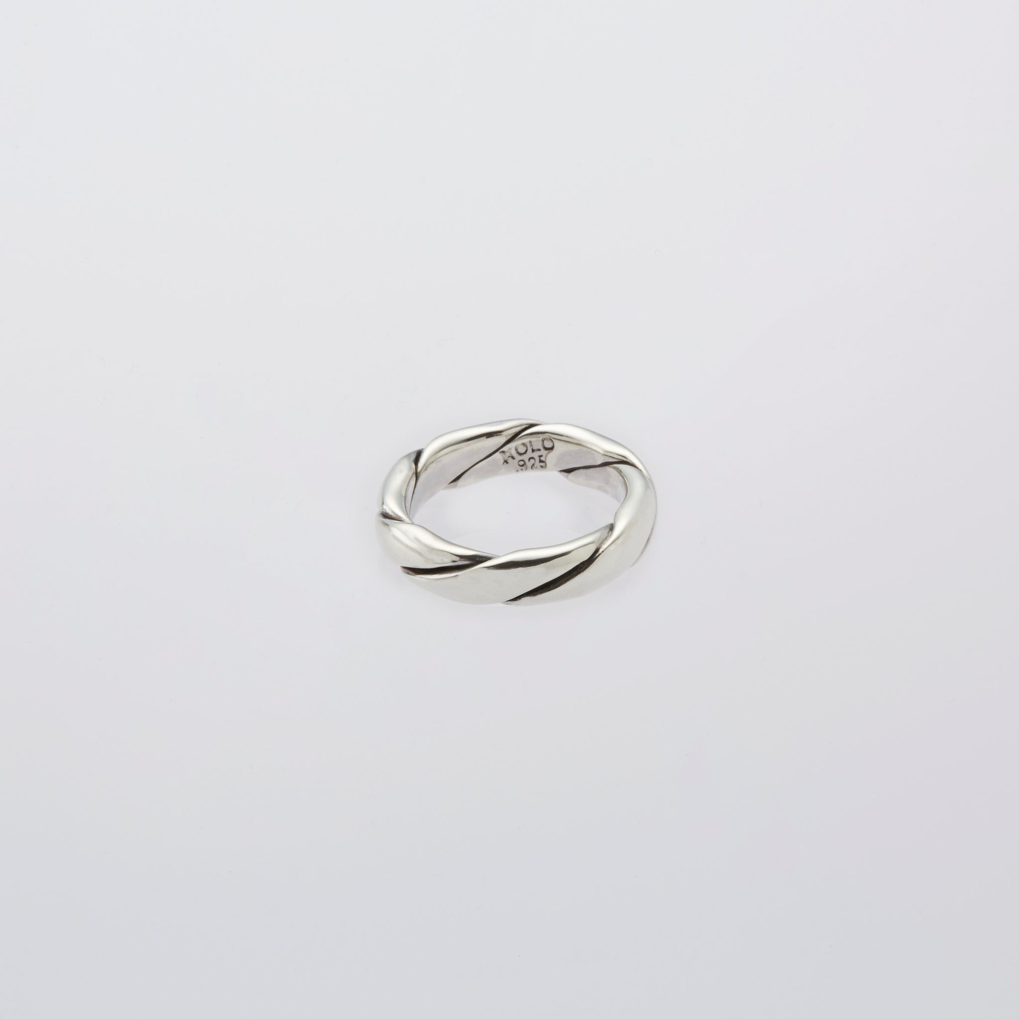 xolo jewelry Single Twist Ring 925刻印 Single Twist Ring – XOLO JEWELRY