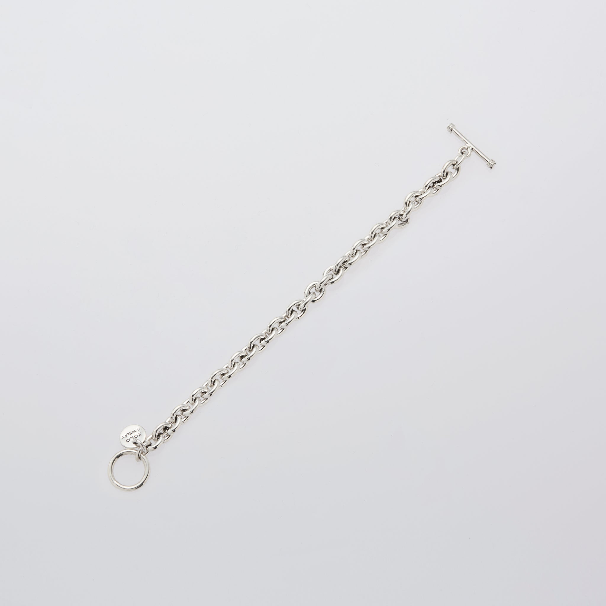 Oval Link Bracelet -7mm- – XOLO JEWELRY