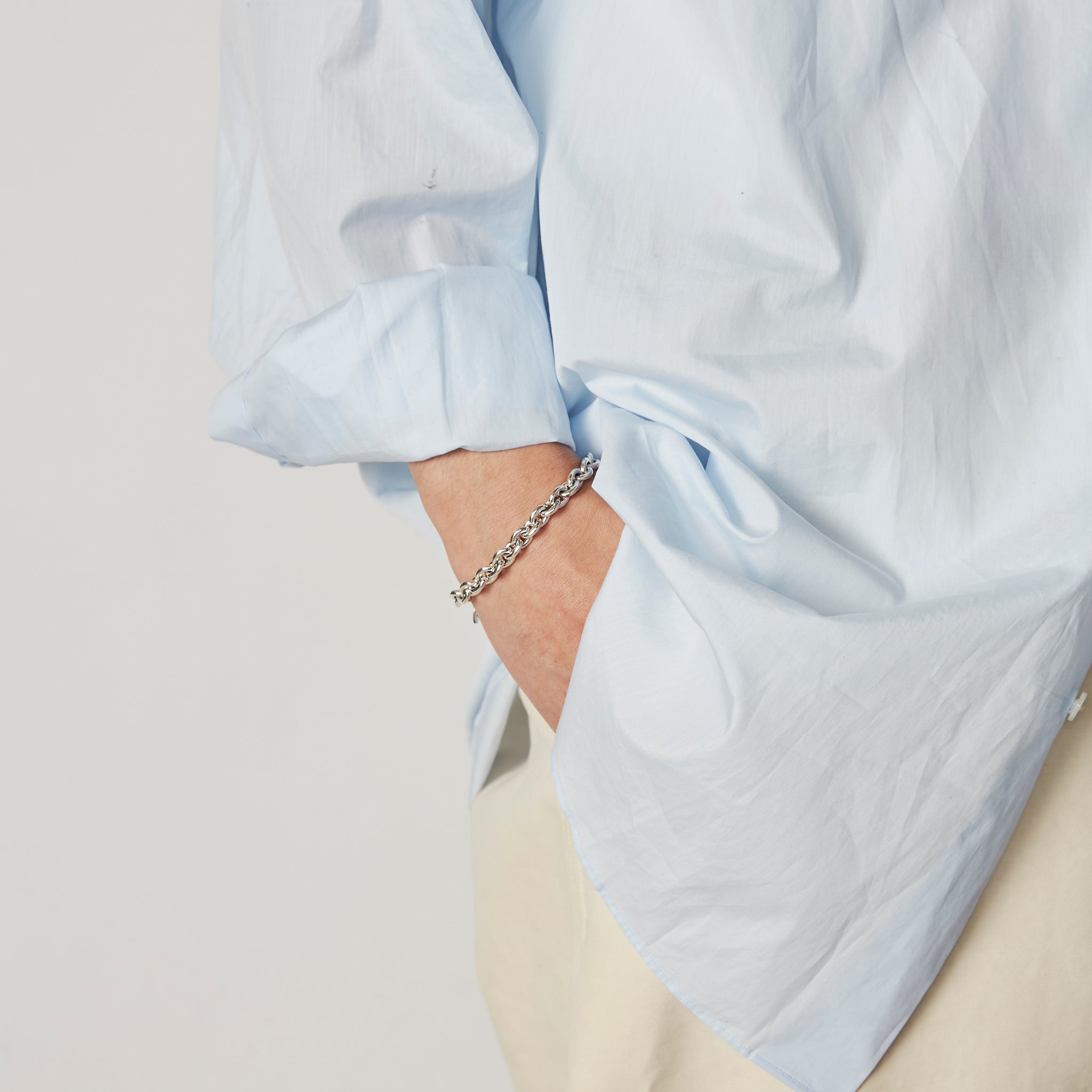 XOLO JEWELRY Link Braceret ➖7mm. 約19cm Oval Link Bracelet -7mm- – XOLO JEWELRY