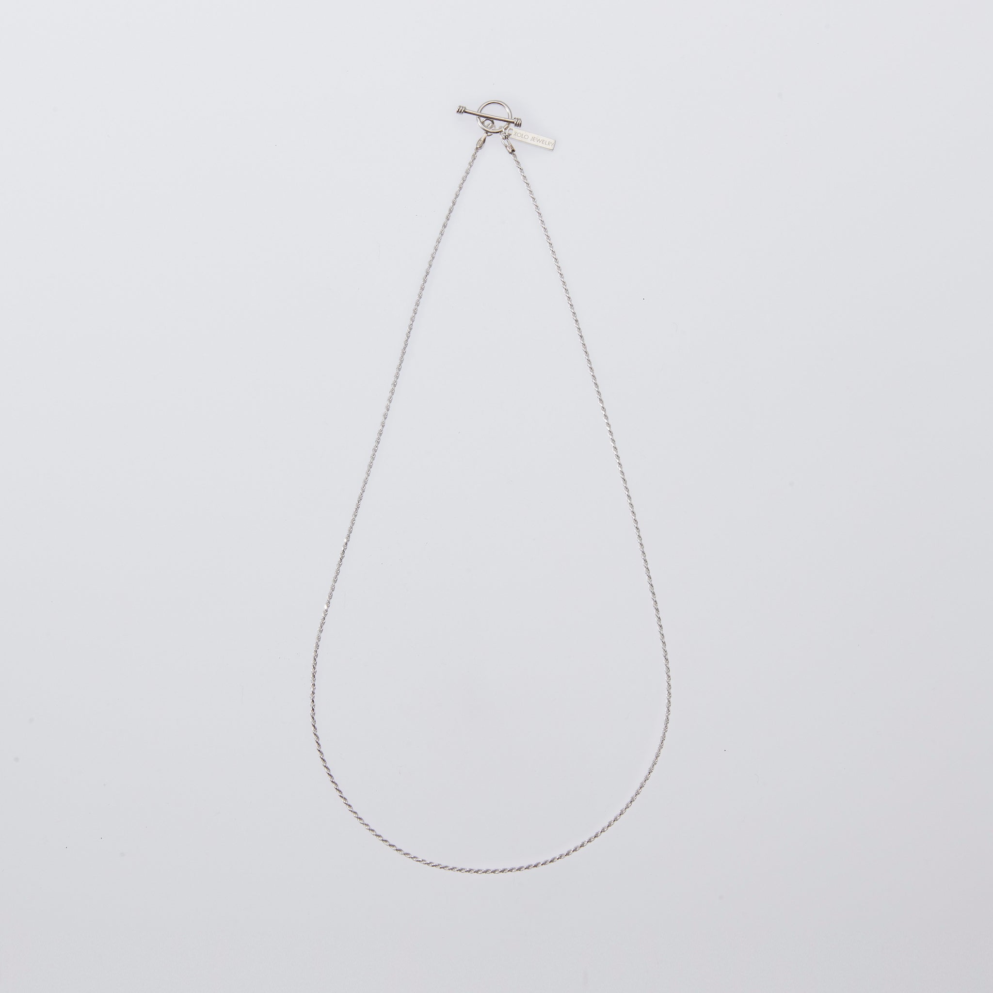 ネックレス XOLO / French Rope Link Necklace French Rope Link Necklace – XOLO JEWELRY