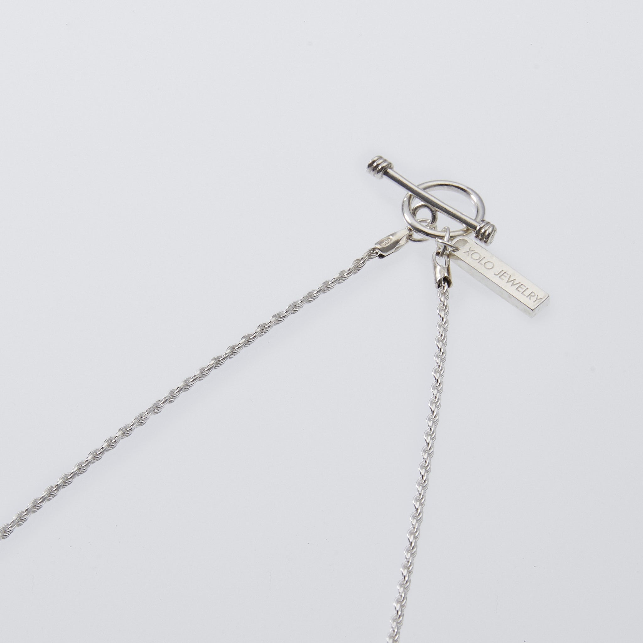 Tiny French Rope Link Necklace – XOLO JEWELRY