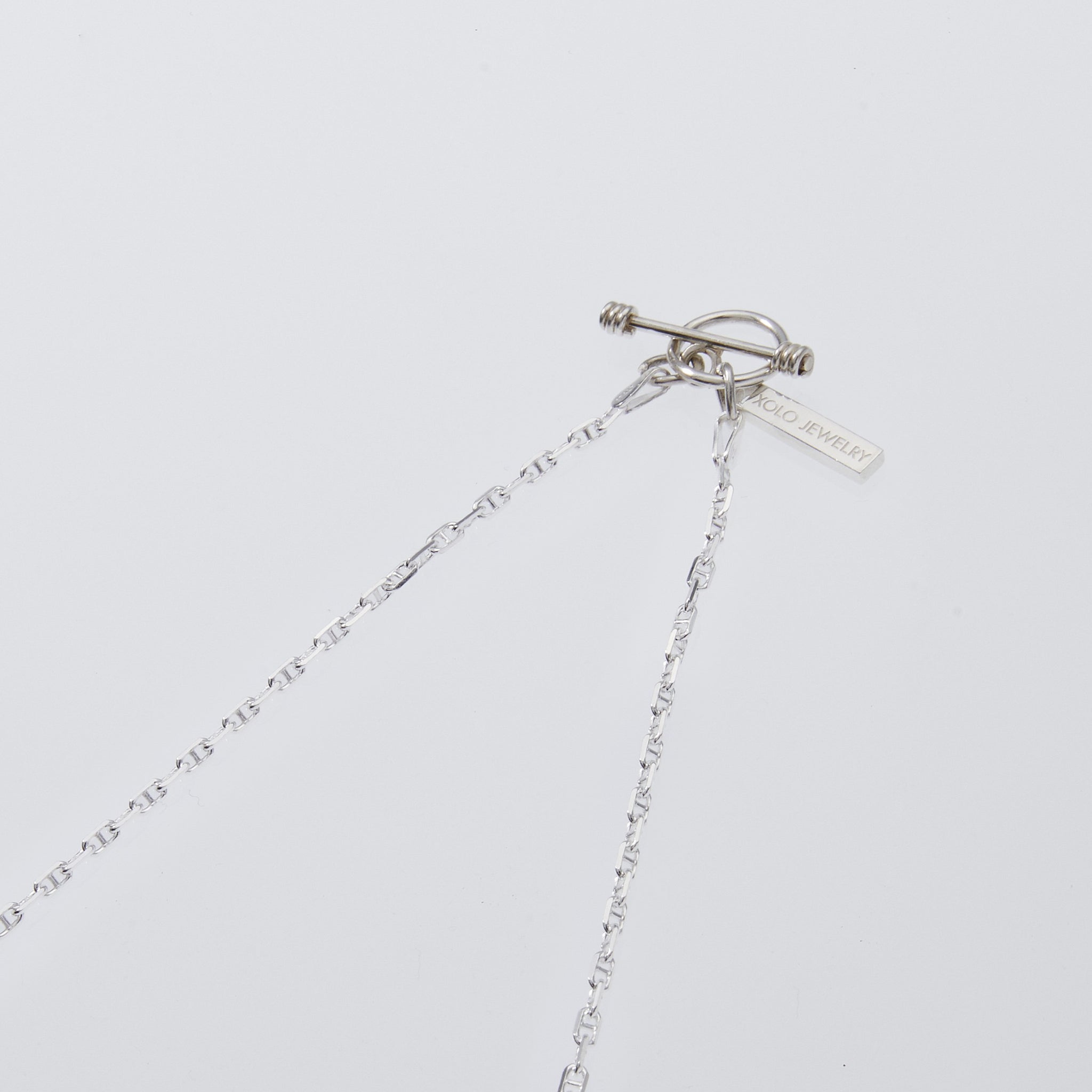 XOLO　TinySolid Anchor Necklace Tiny Solid Anchor Link Necklace – XOLO JEWELRY