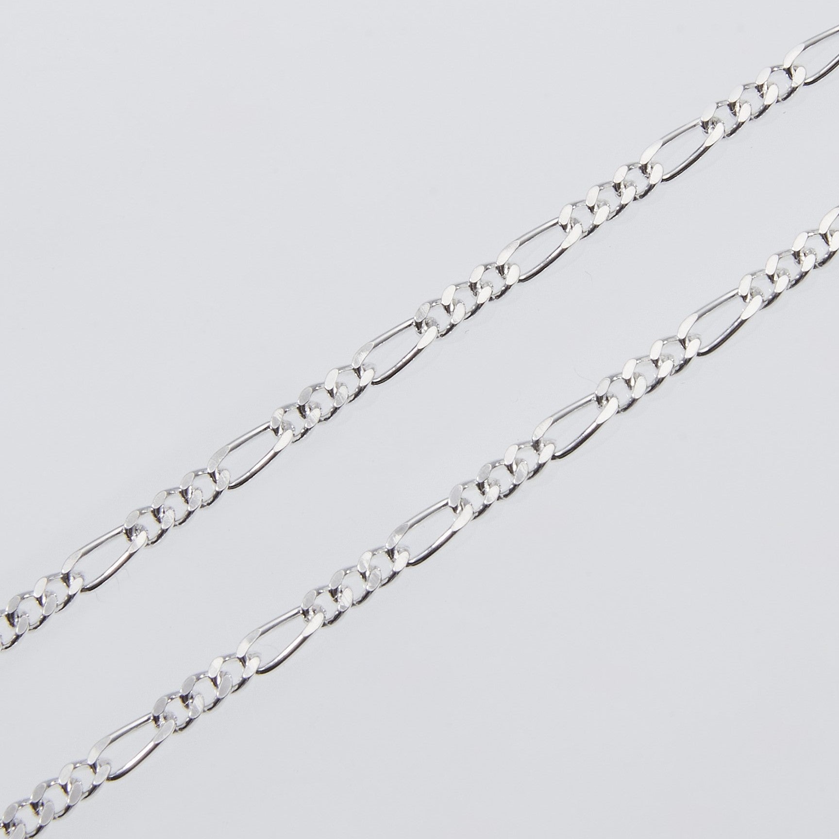 Figaro Link Necklace -4mm- – XOLO JEWELRY