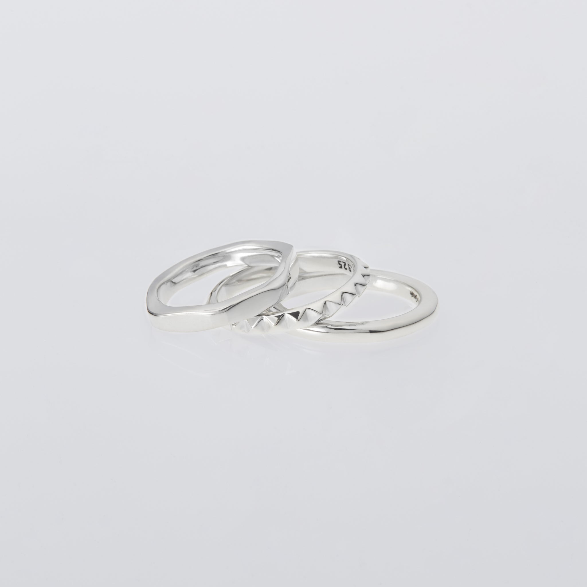 Triple with Spike Ring – XOLO JEWELRY