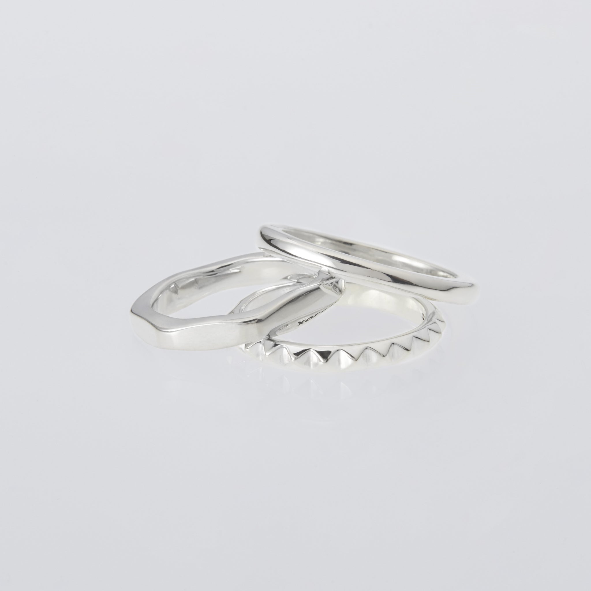 Triple with Spike Ring – XOLO JEWELRY