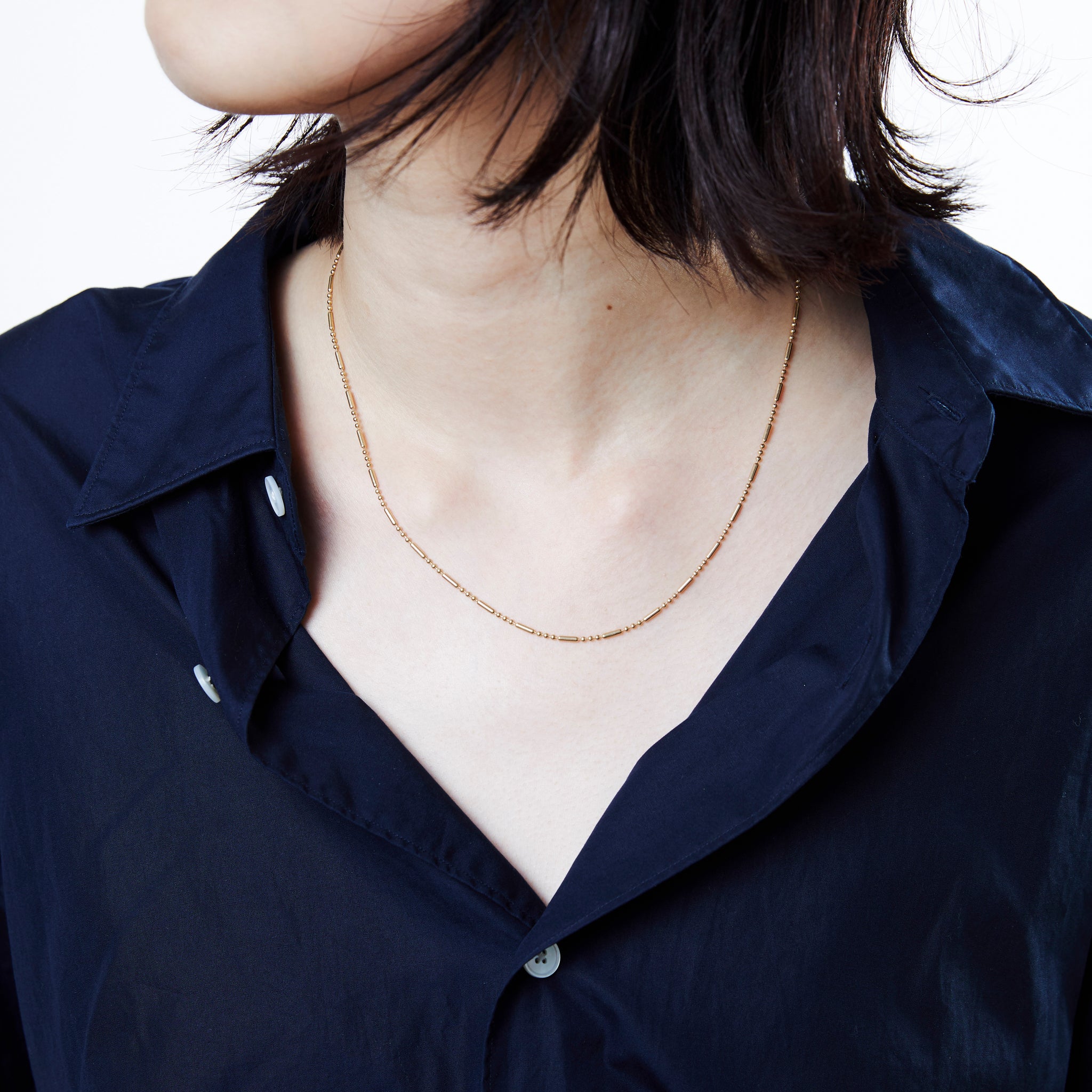 XOLO CYLINDER LINK ネックレス Cylinder Link Necklace – XOLO JEWELRY