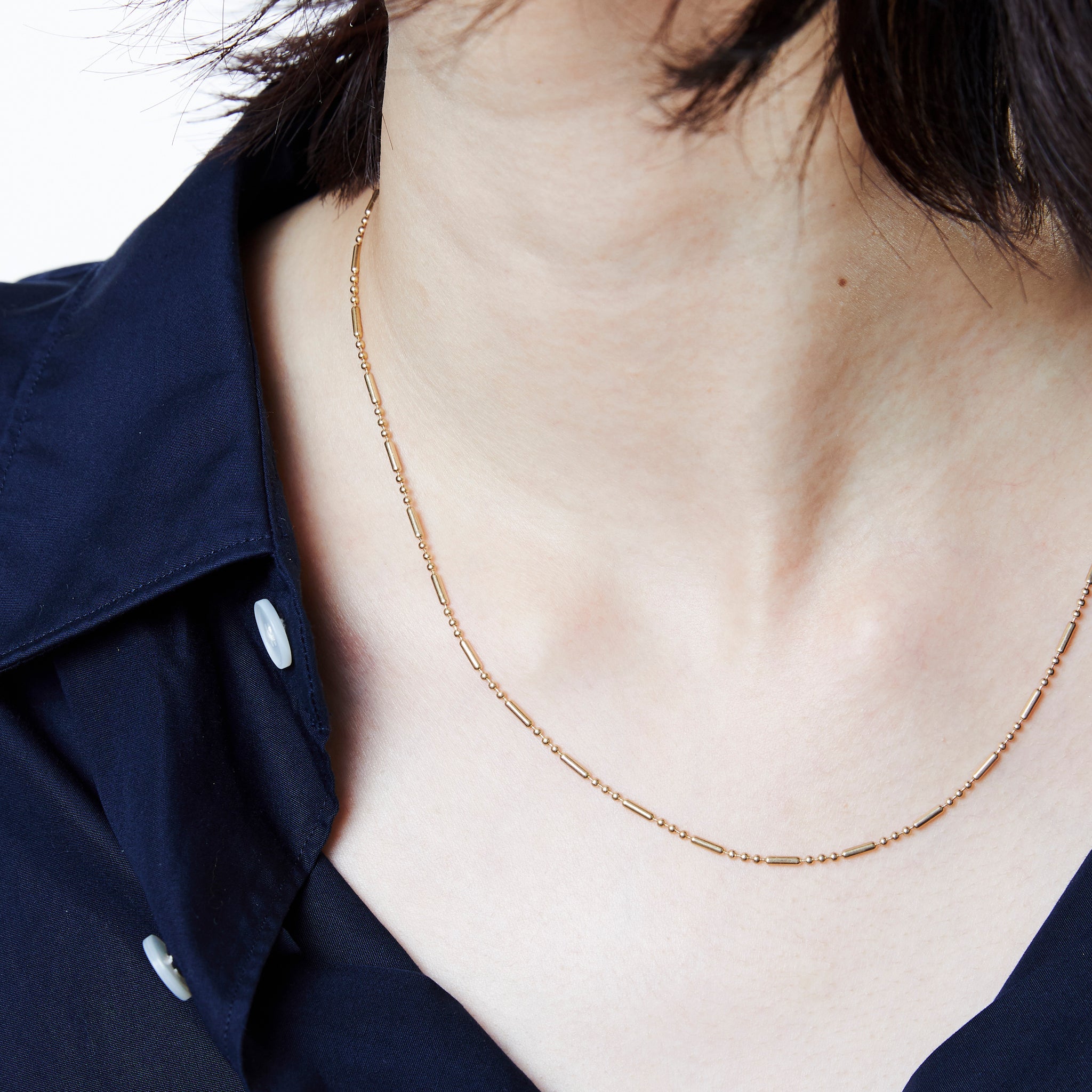 XOLO CYLINDER LINK ネックレス Cylinder Link Necklace – XOLO JEWELRY