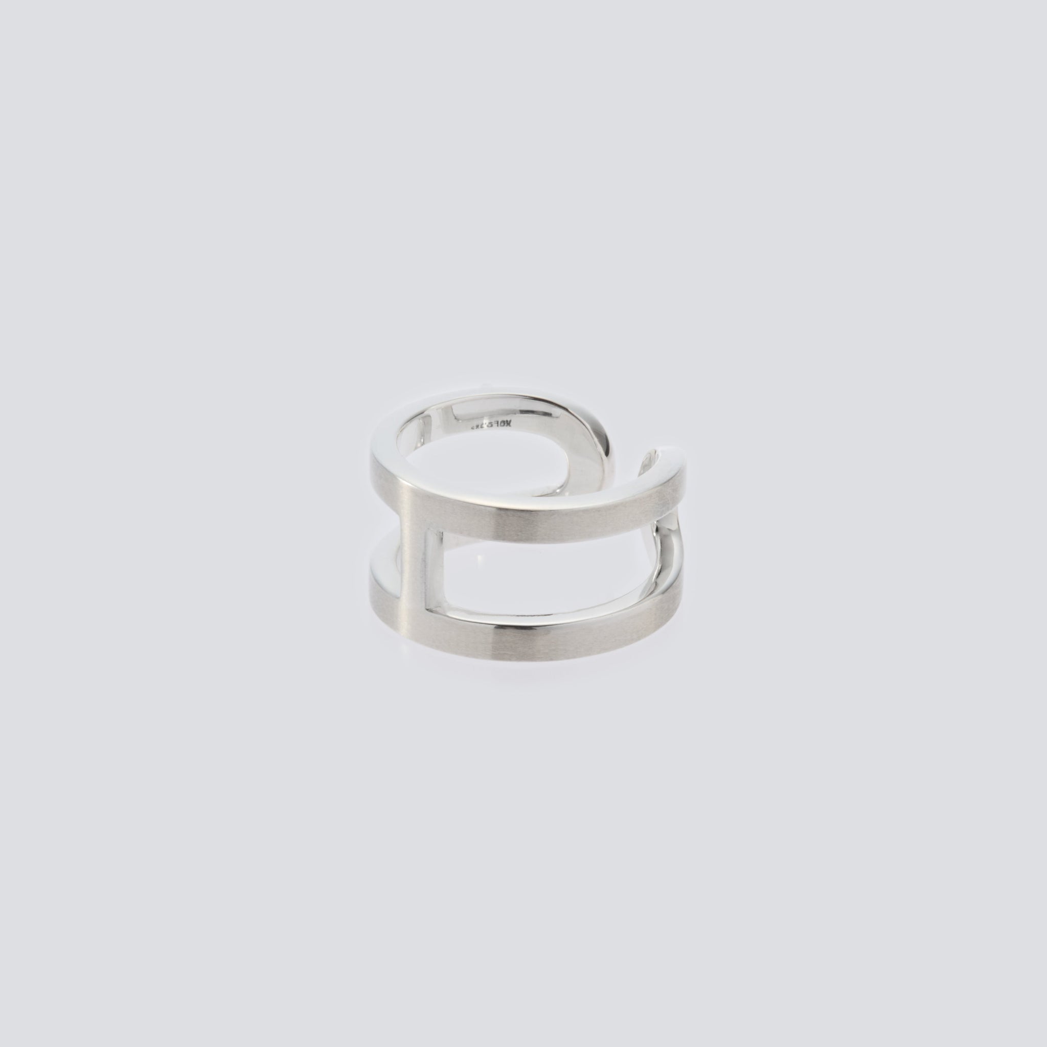 H with Hair Line Ring – XOLO JEWELRY