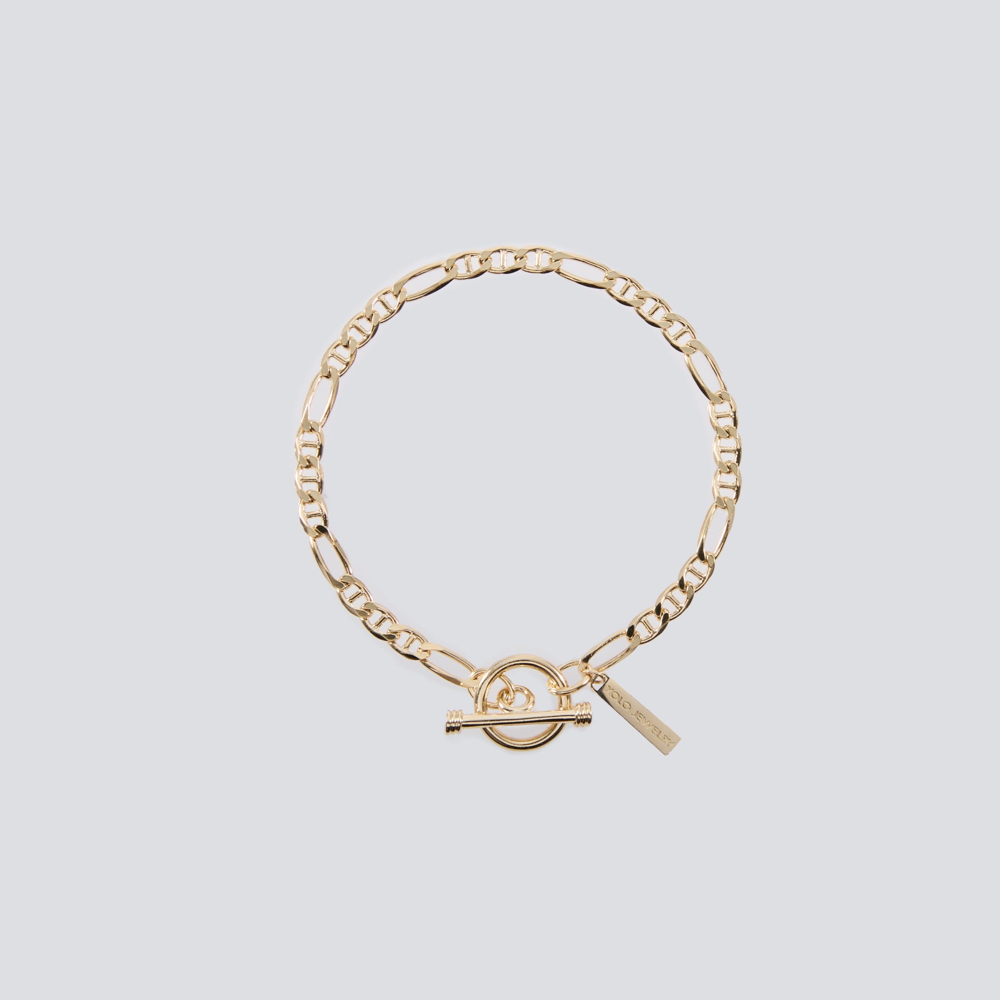 アクセサリー XOLO Jewelry Figaro Link Bracelet 19cm XOLO JEWELRY 