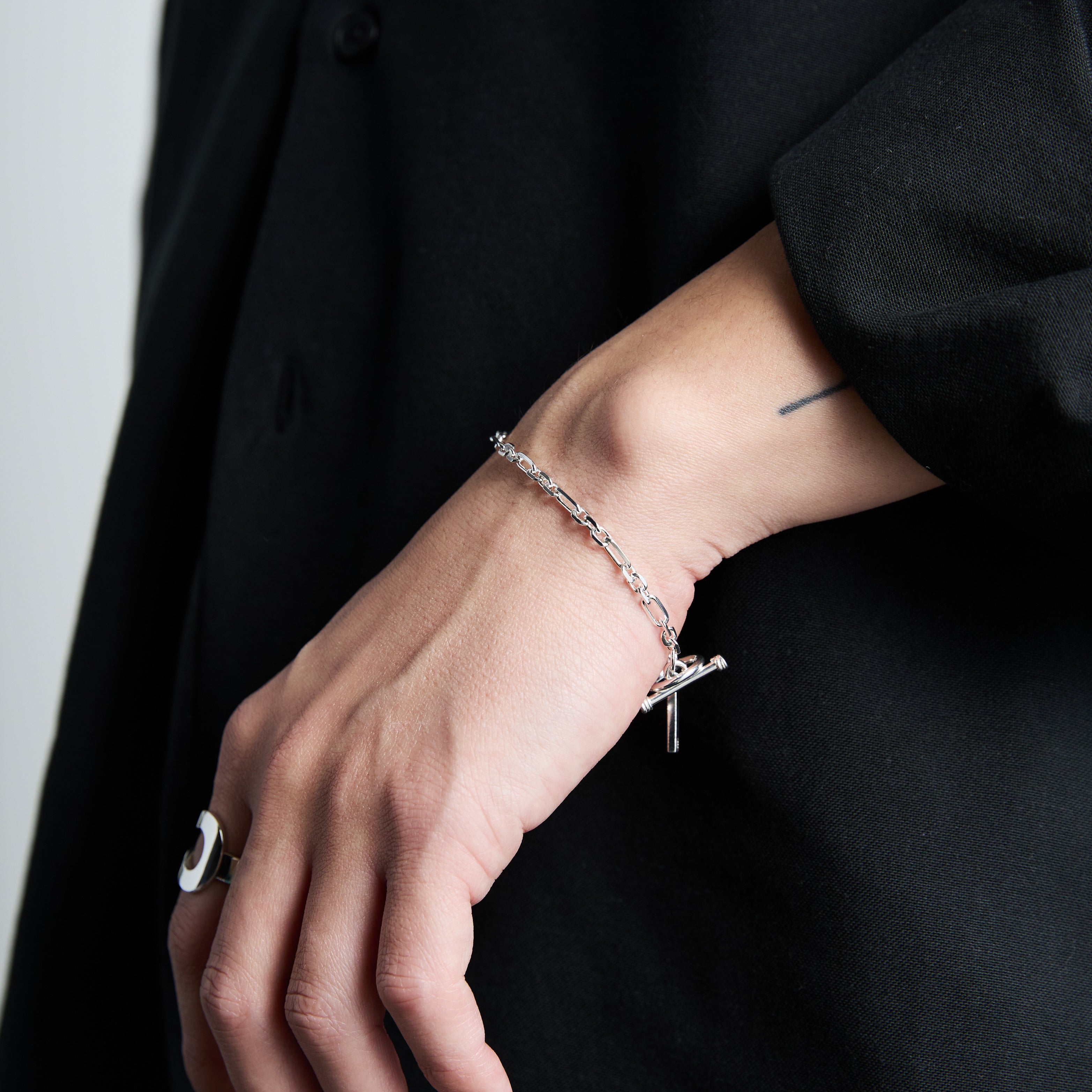 XOLO　Double Link Bracelet 13mm 21cm Homage Link Double Bracelet 13mm – XOLO JEWELRY
