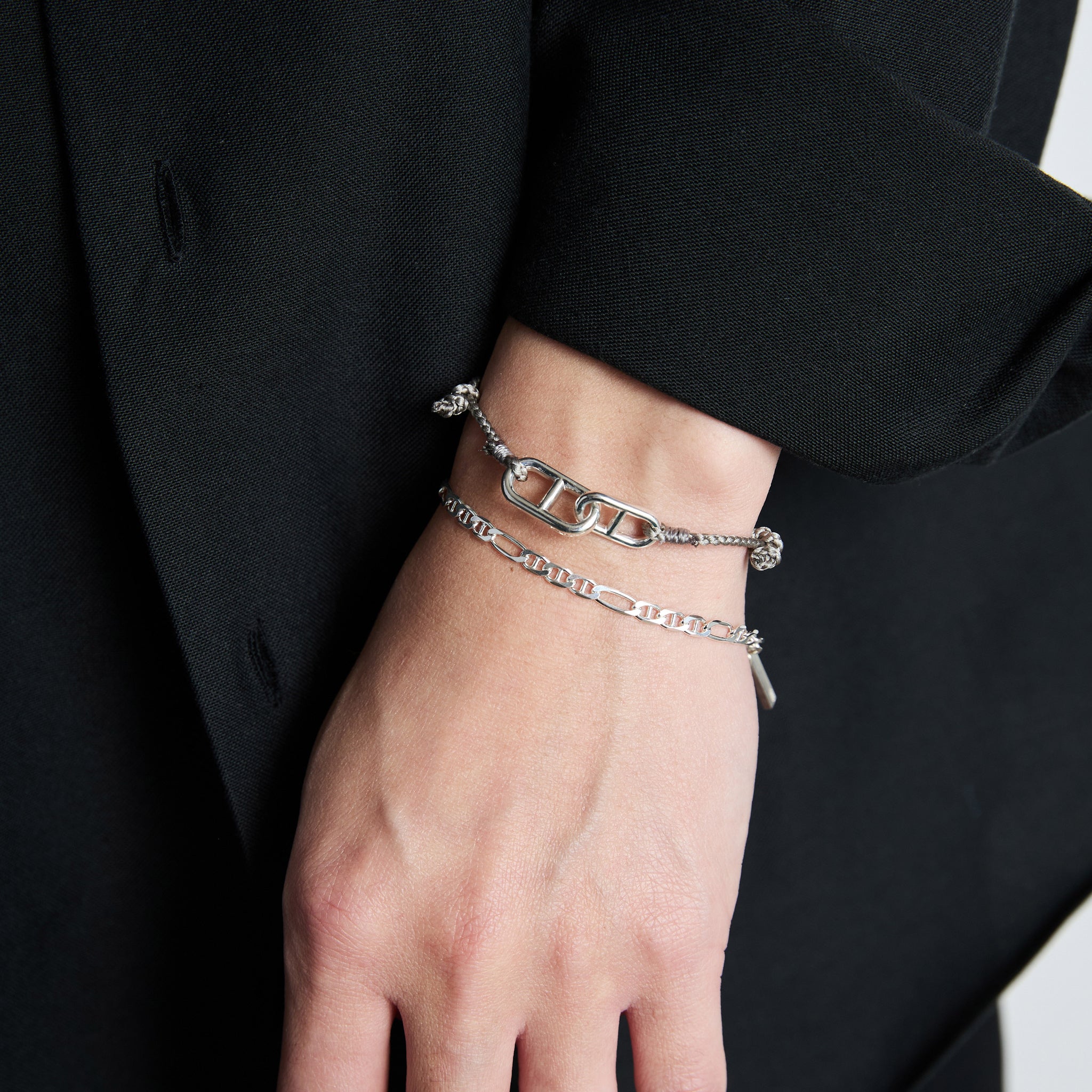 アクセサリー XOLO Jewelry Figaro Link Bracelet 19cm XOLO JEWELRY 