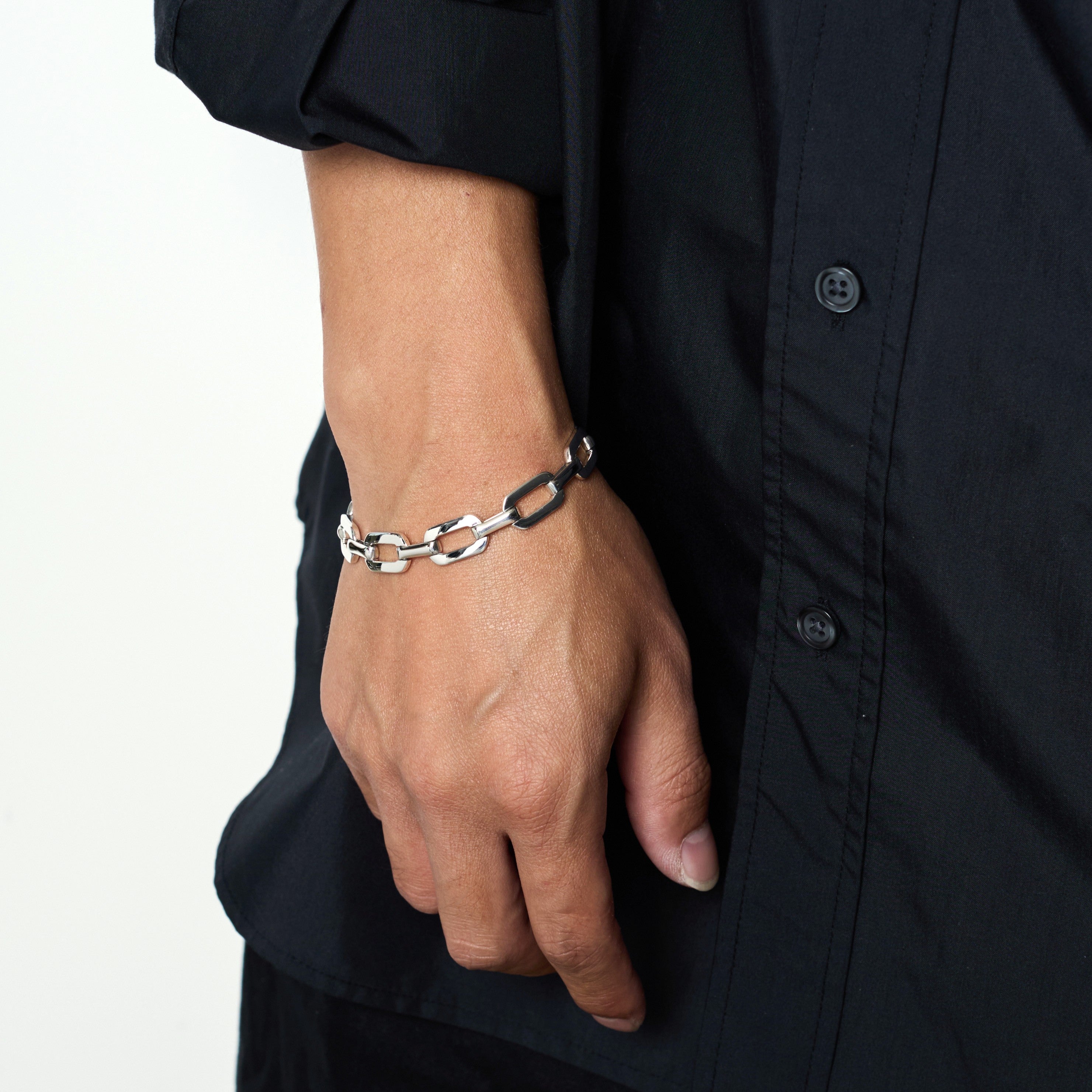 Harden Link Bracelet -10mm- – XOLO JEWELRY