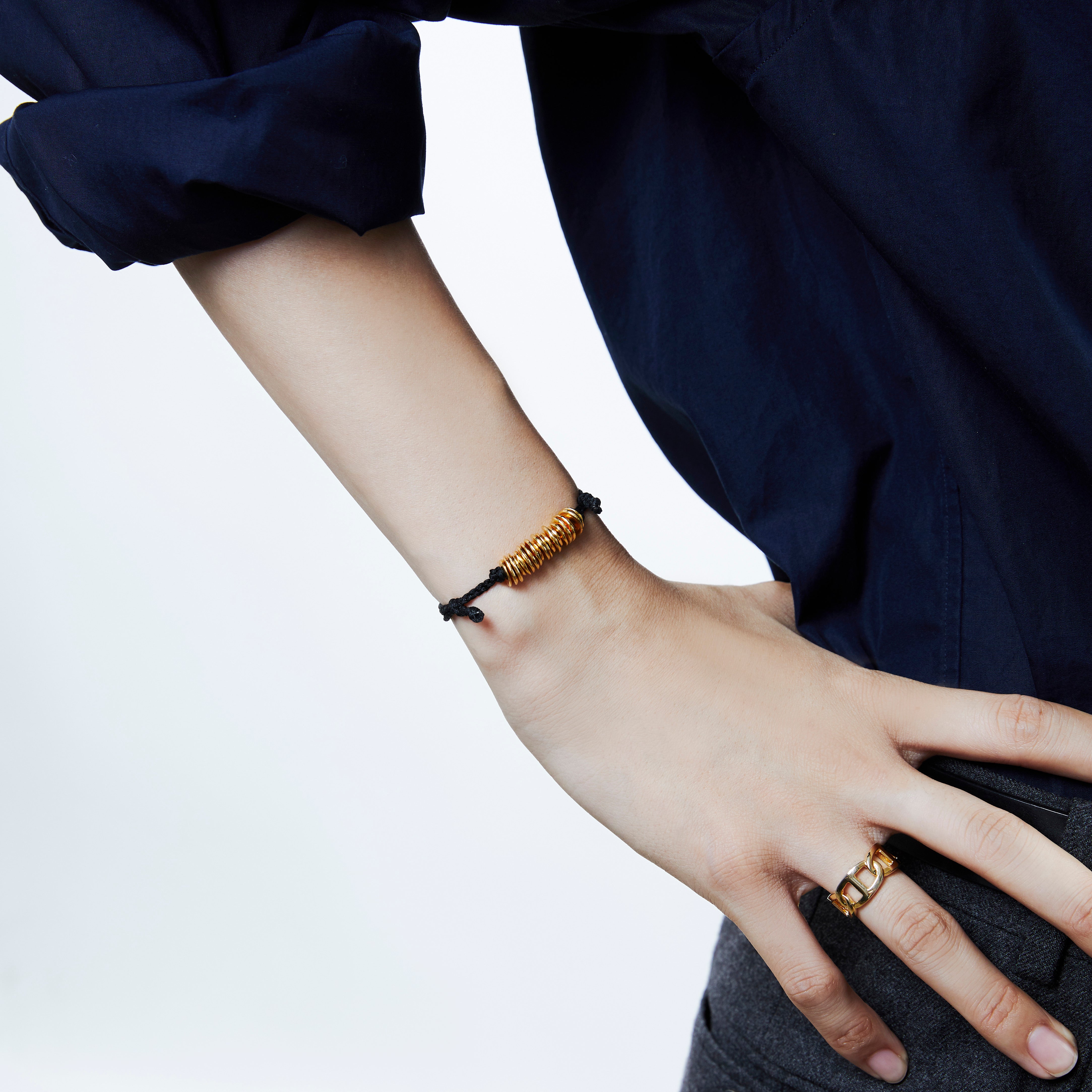 Piece Link Silk Code Bracelet – XOLO JEWELRY