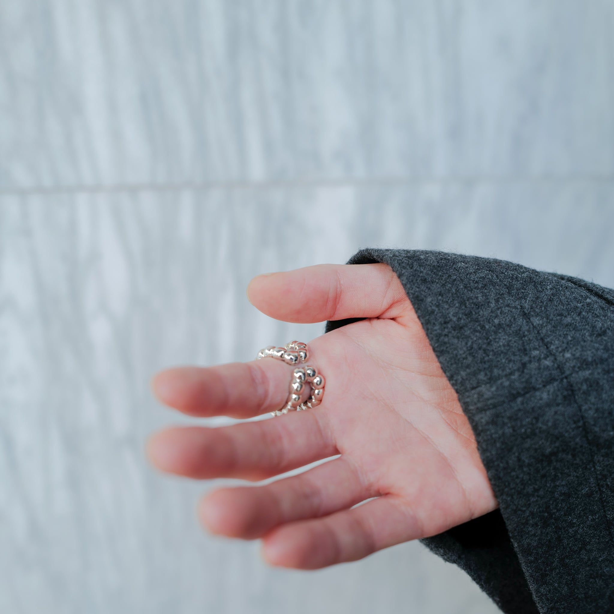 H Puff Ring – XOLO JEWELRY