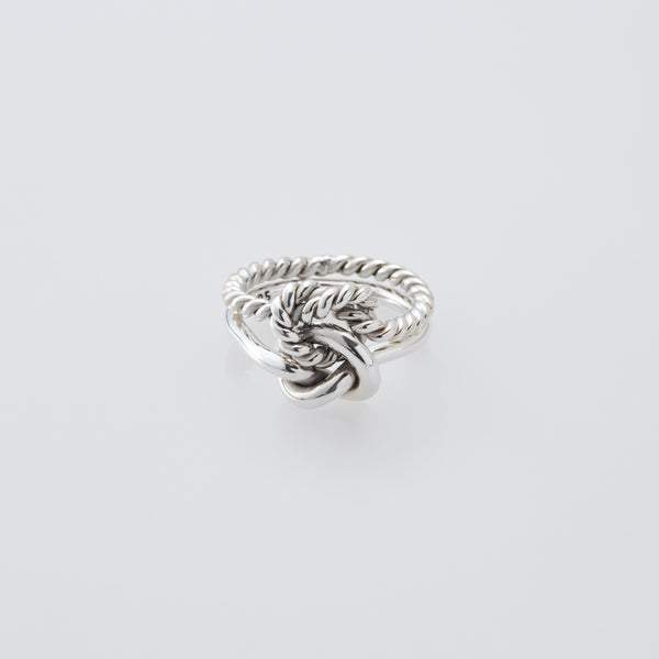 Double Knot Rope Ring – XOLO JEWELRY