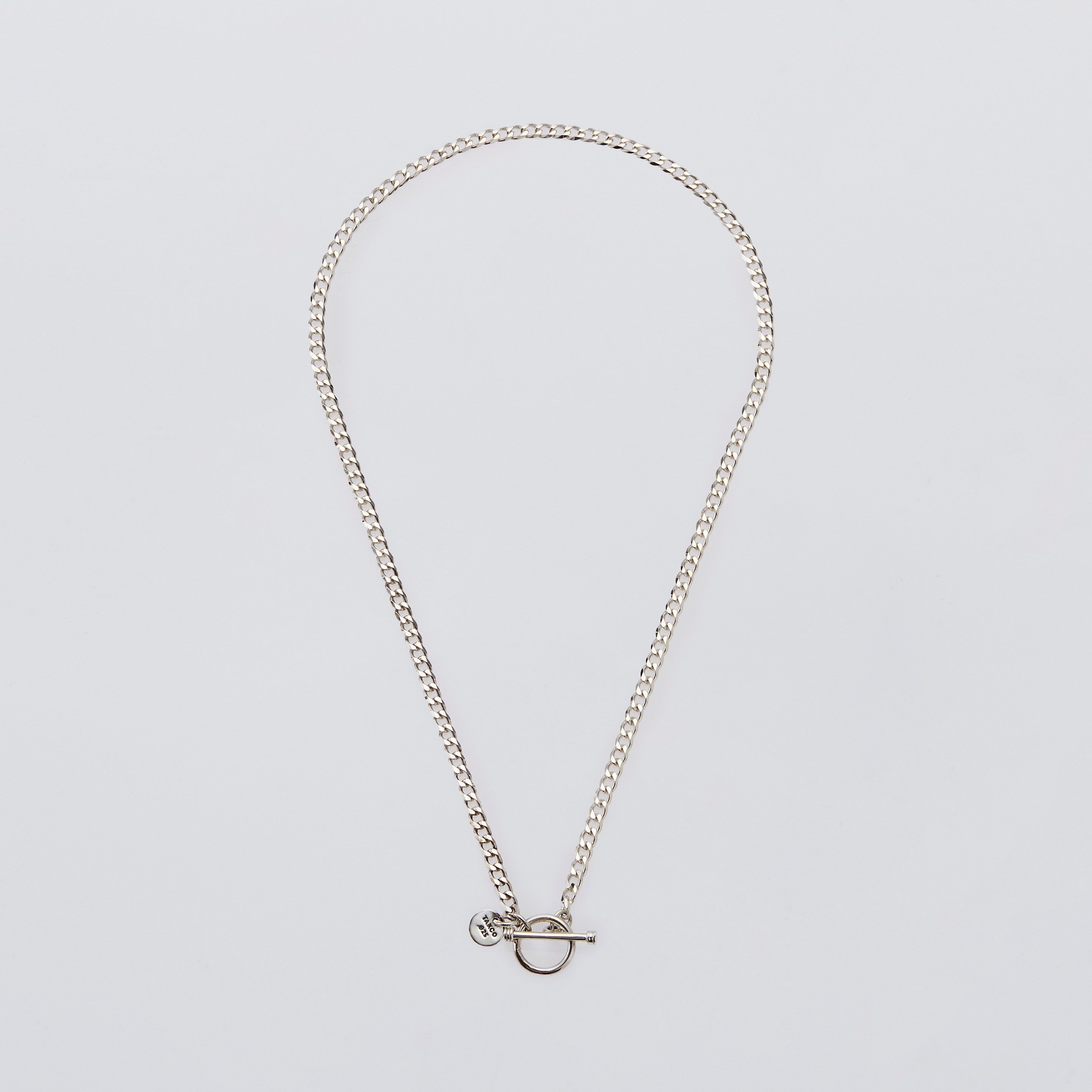Flat Link Necklace -Large