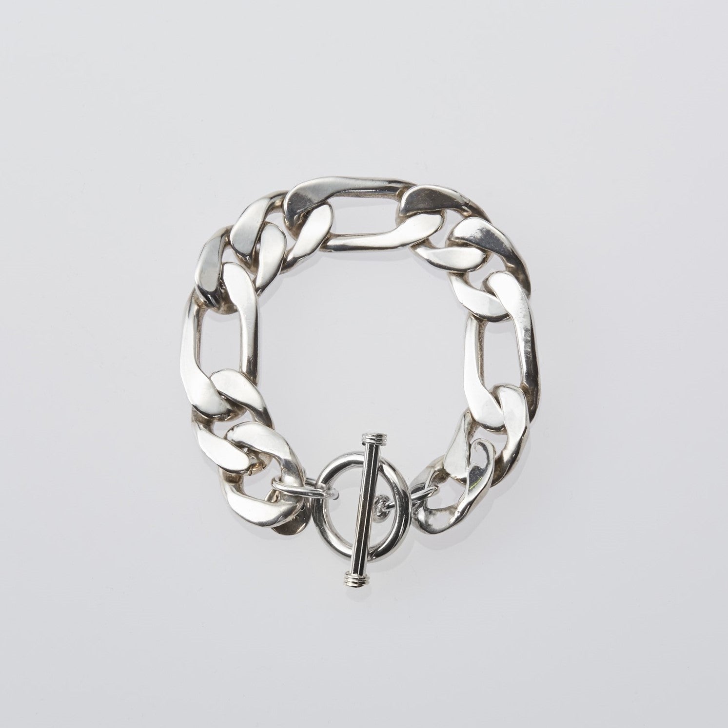 Figaro Link Bracelet 15mm – XOLO JEWELRY