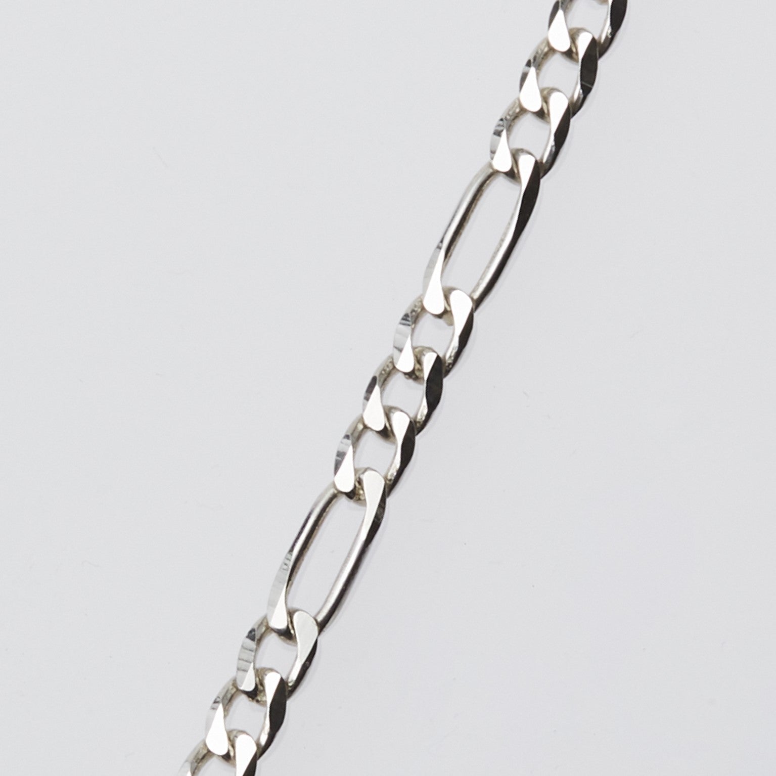 Figaro(Claw) Link Bracelet 6mm