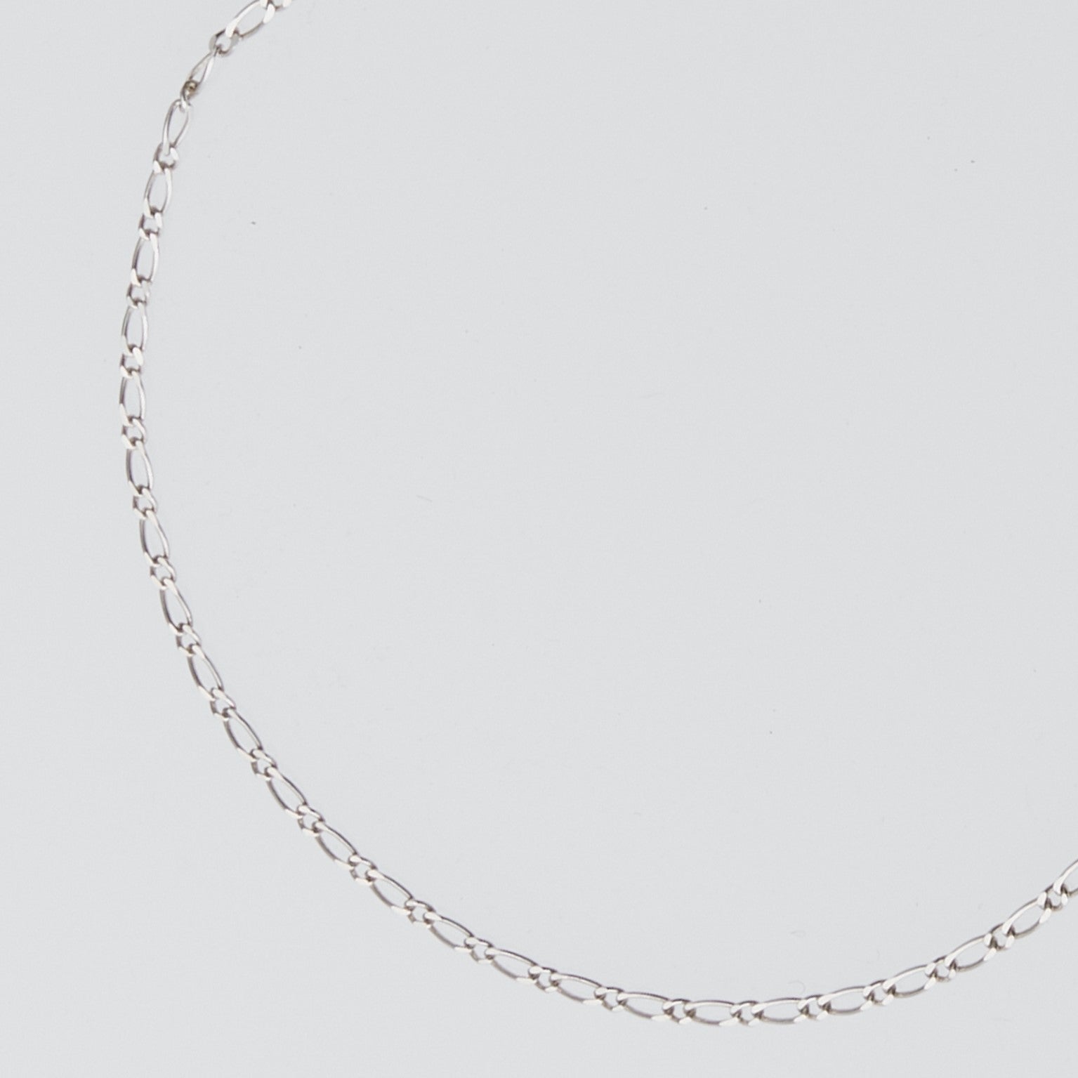Oval Mutual Link Necklace -Small-
