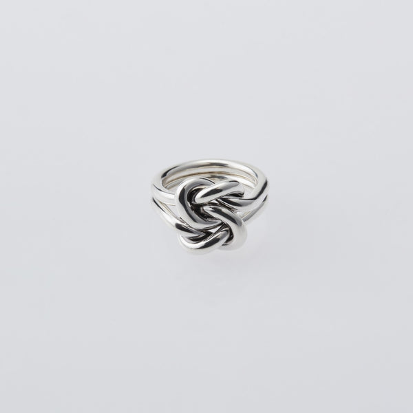 Double Knot Ring Large – XOLO JEWELRY