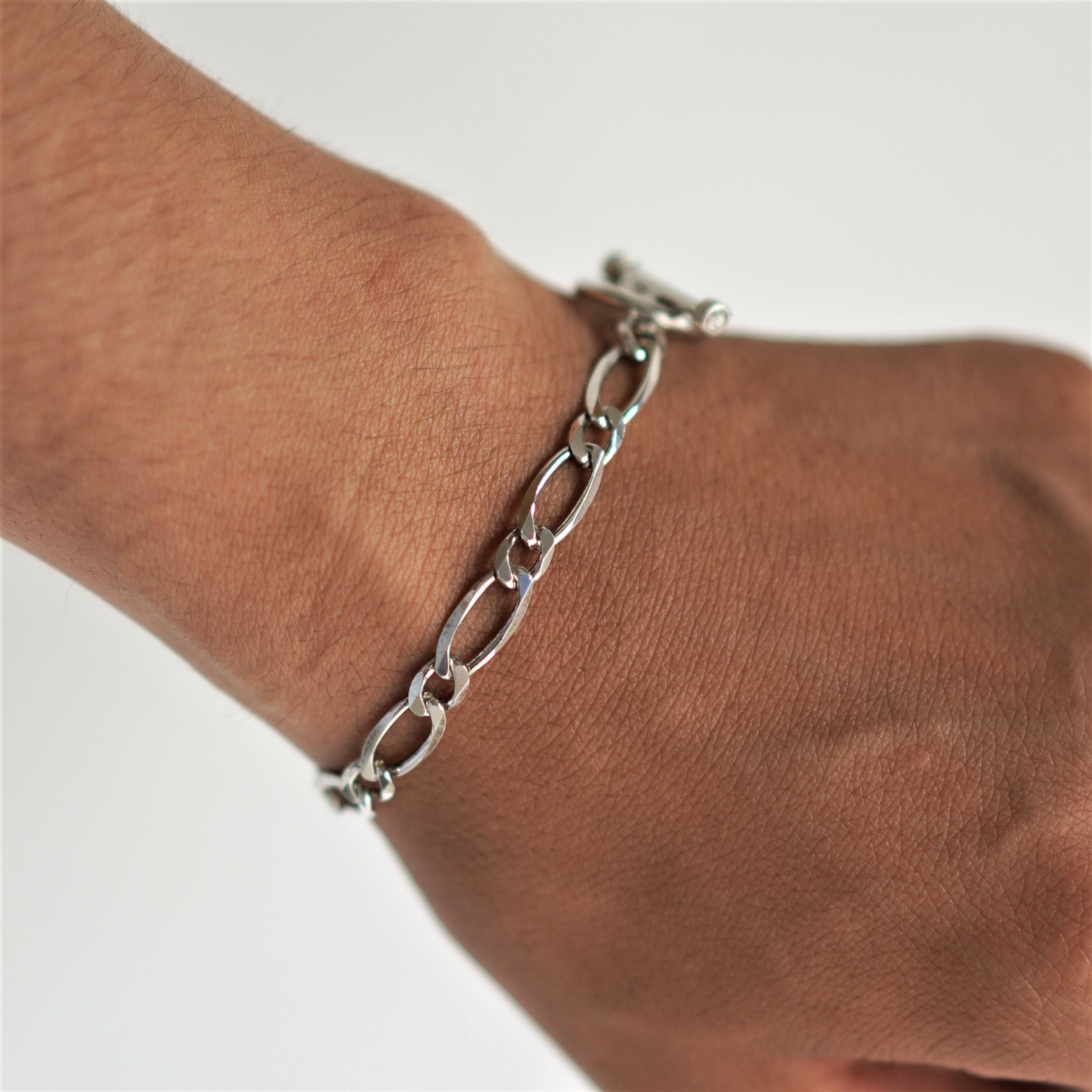 xolo jewelry Claw Link Bracelet 6mm 19cm-