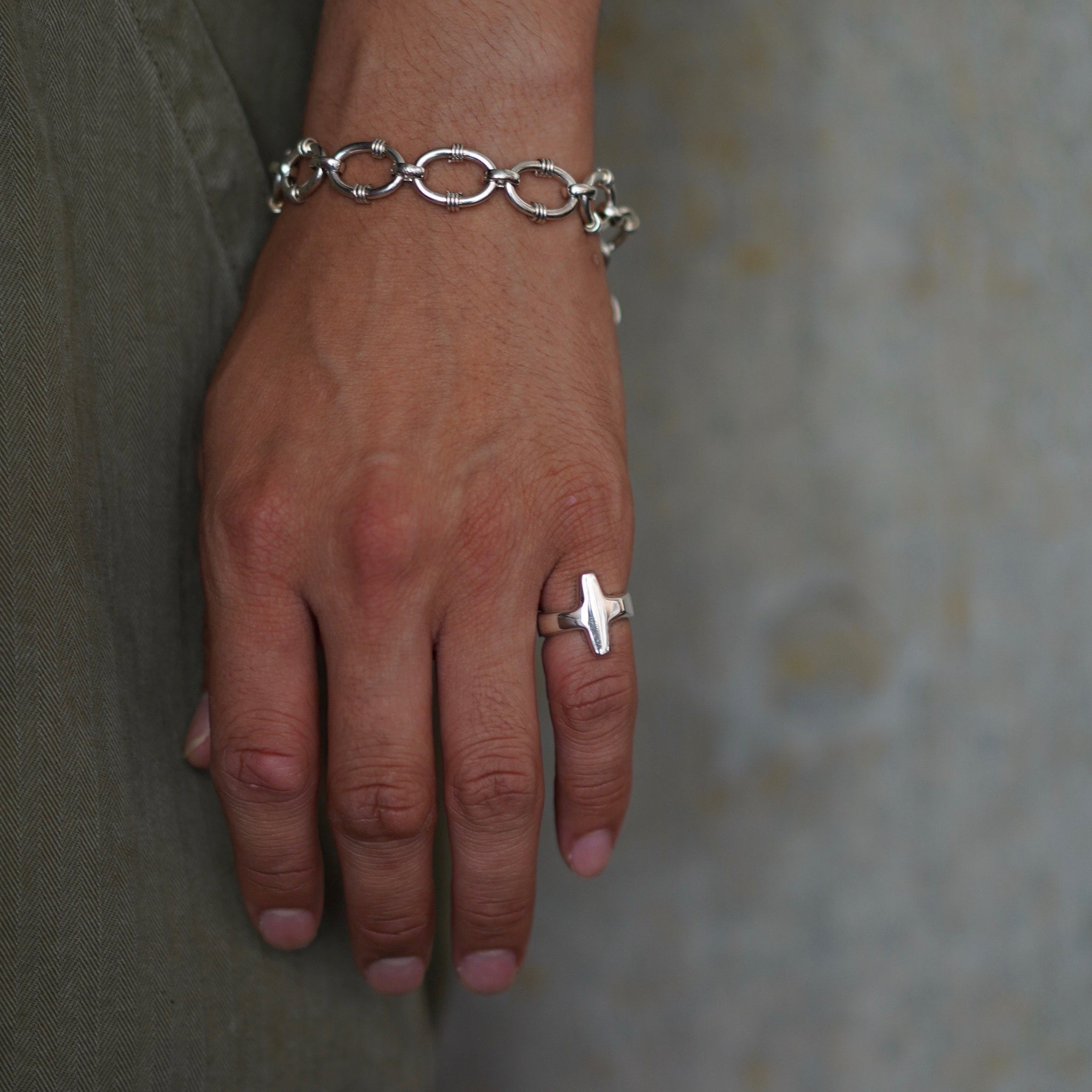 Tuba Link Bracelet 12mm – XOLO JEWELRY