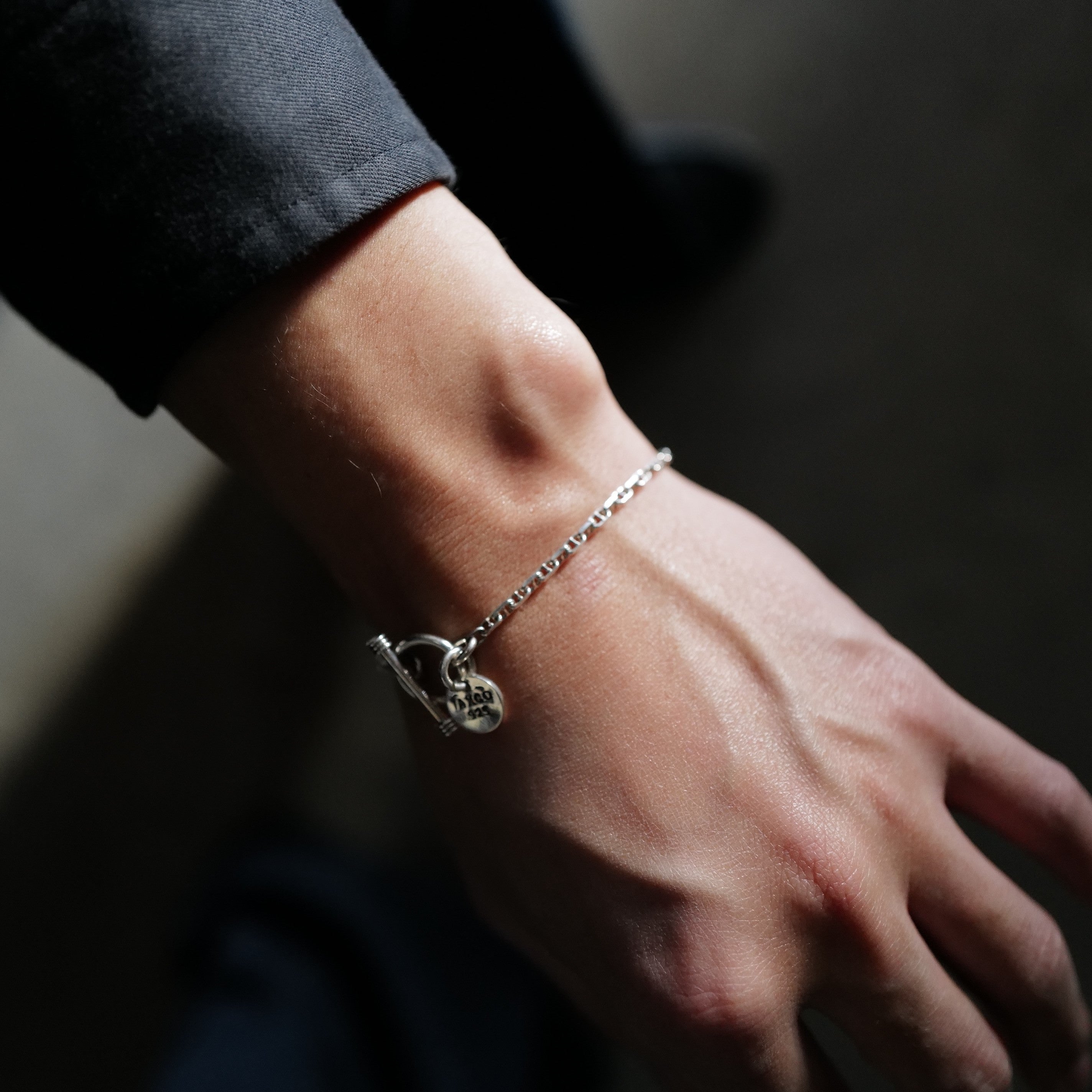 XOLO JEWELRY Pipe Up Link Bracelet 15mm - ブレスレット