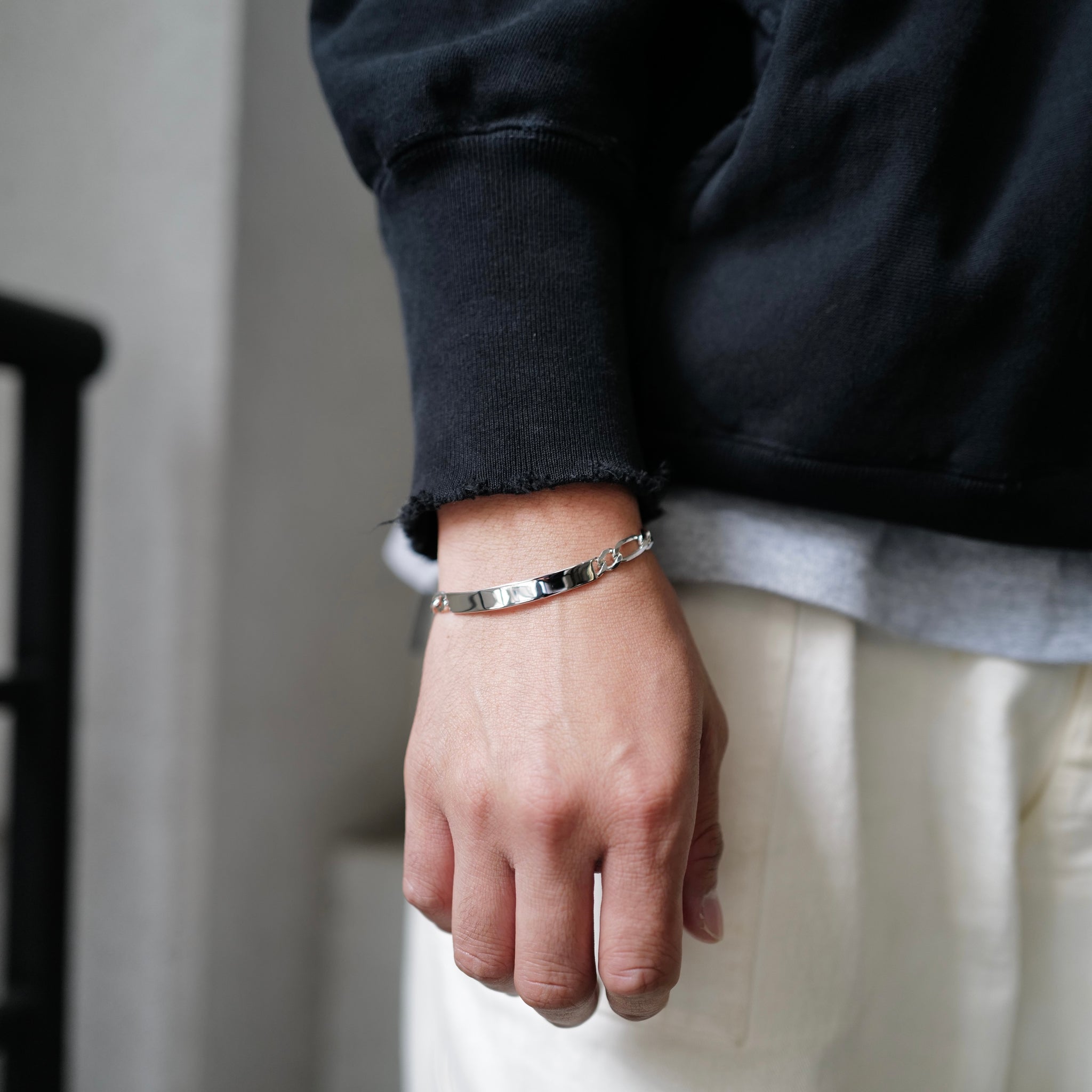 ID Oval Mutual Link Bracelet 6mm – XOLO JEWELRY