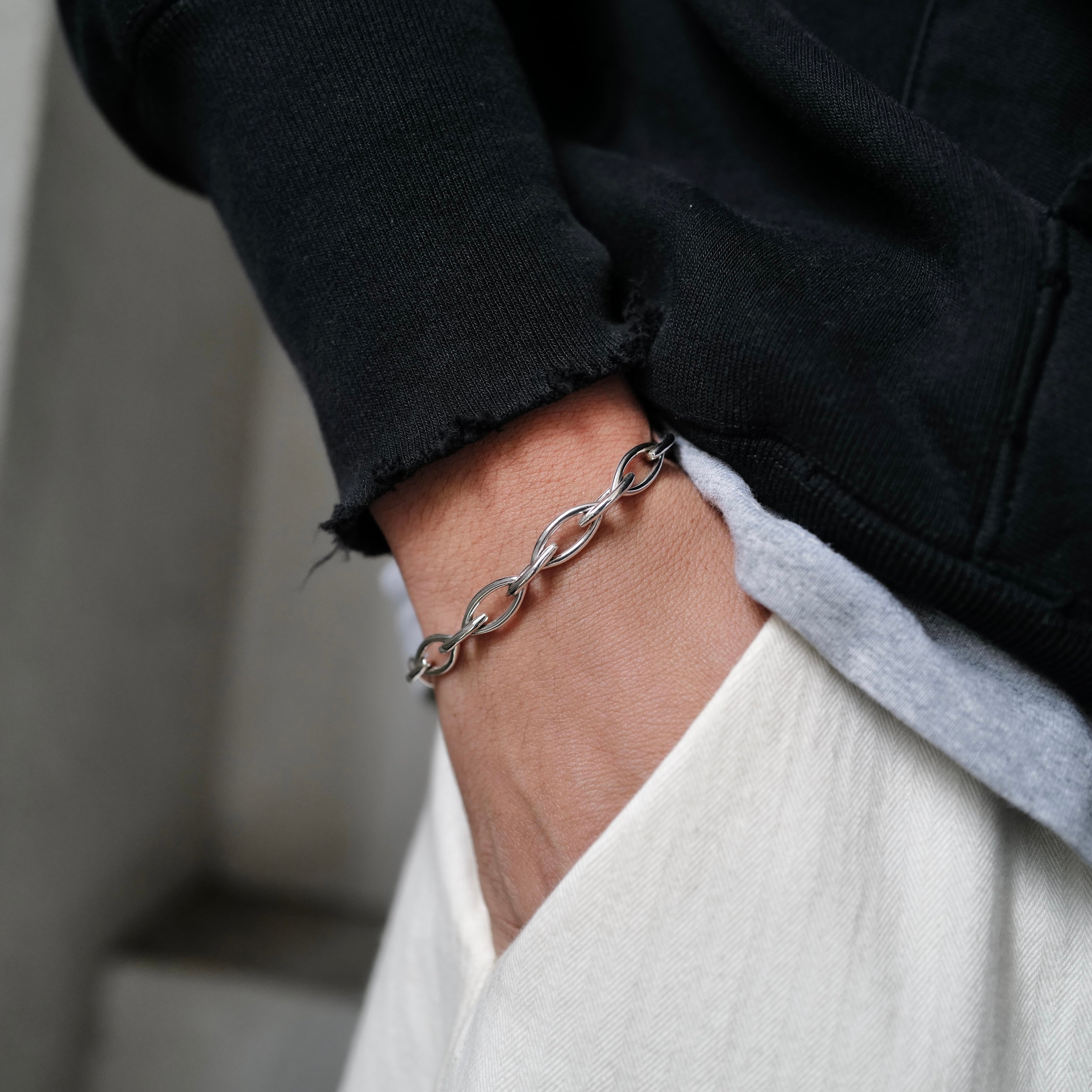 Sharp Link Bracelet 7mm – XOLO JEWELRY